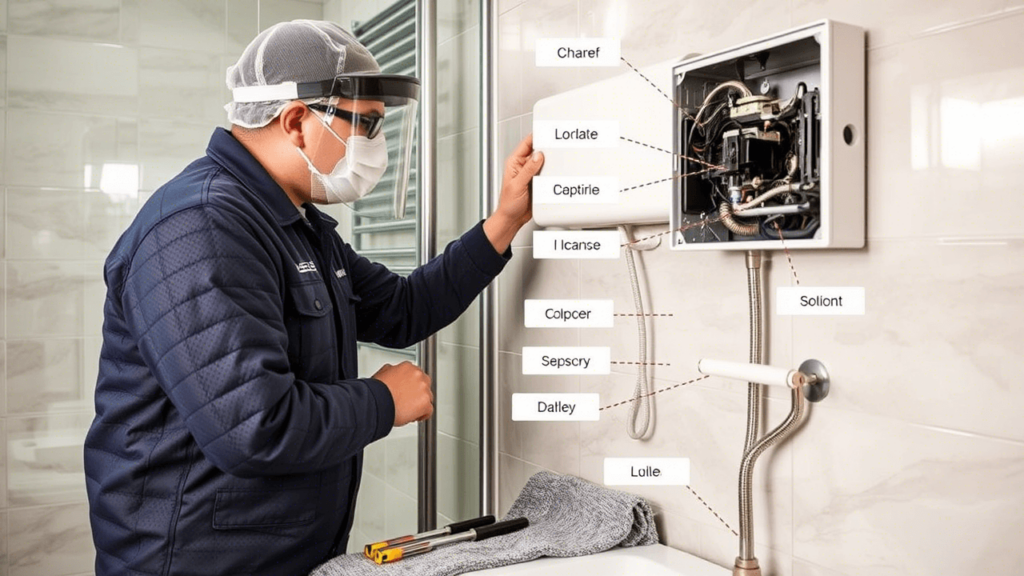 manutenção de aquecedores